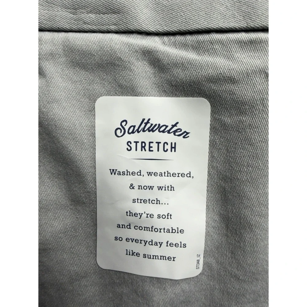 IZOD Men's Size 42 SALTWATERChino‎ Shorts Relax Stretch Beige
